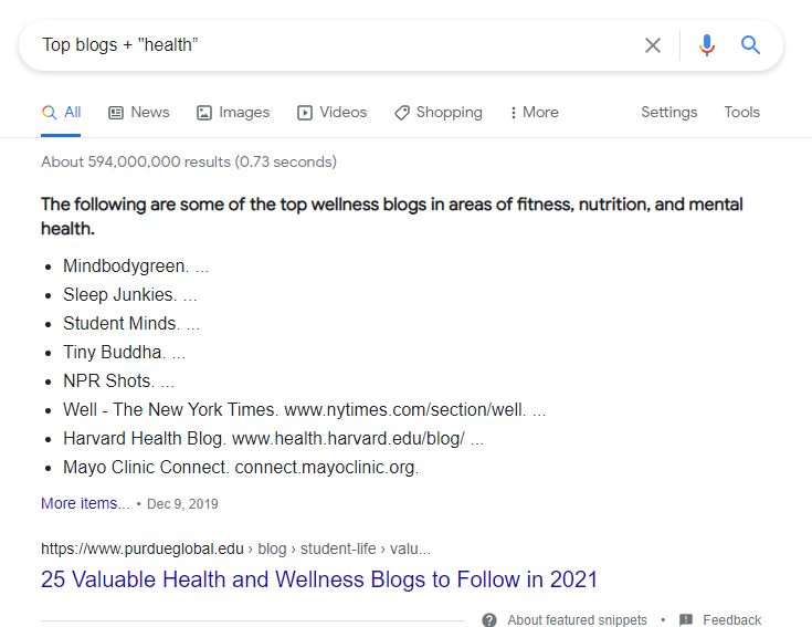 How to find relevant bloggers in Google